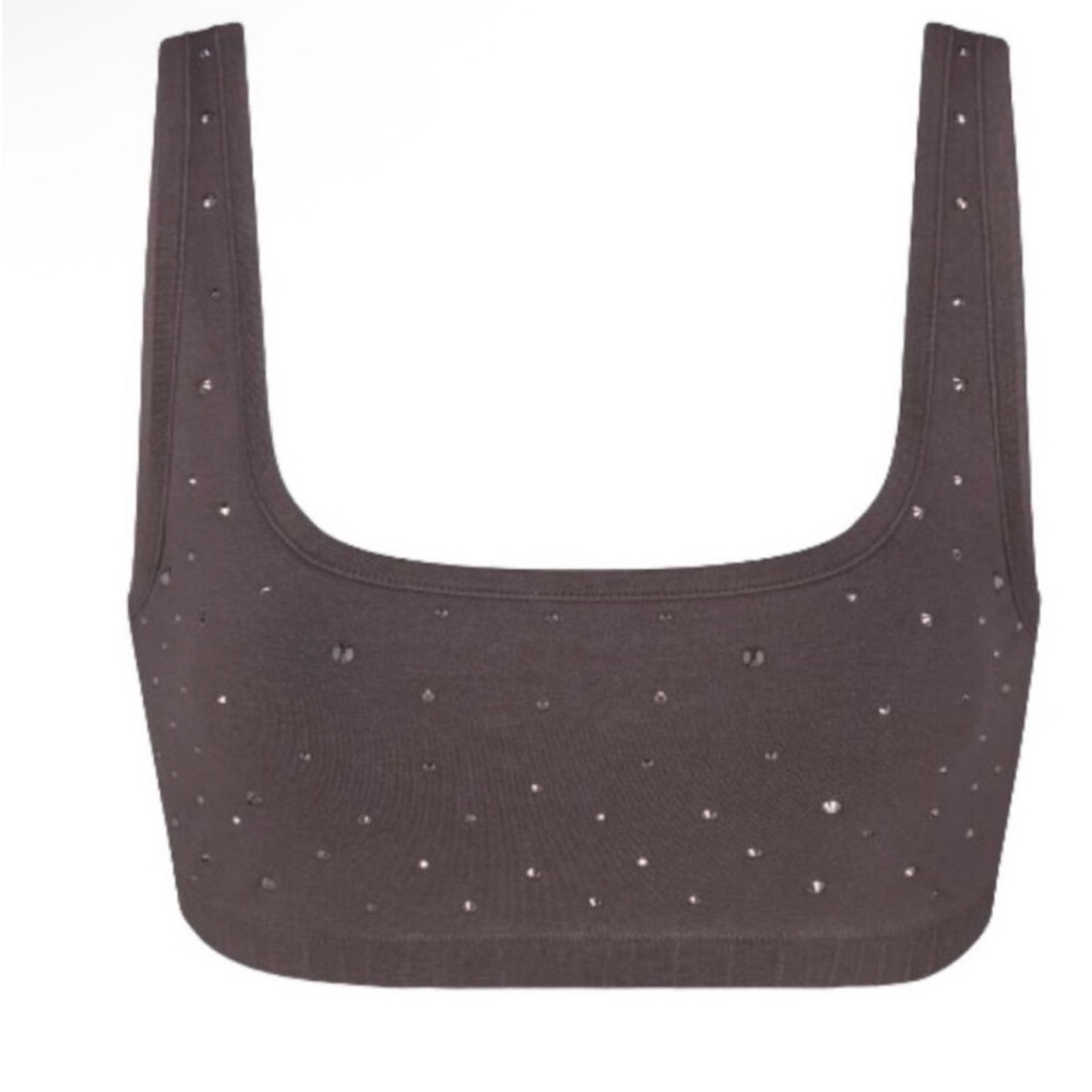 Nwt rhinestone skims crop top RARE